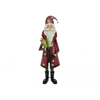 EUROPALMS Santa Claus Metal Figure Red 195cm 83314902