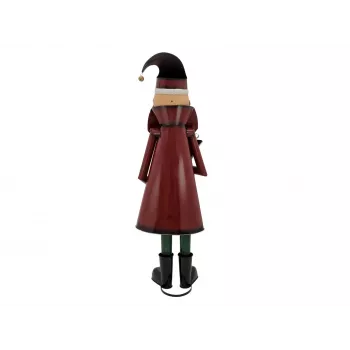 EUROPALMS Santa Claus Metal Figure Red 195cm 83314902