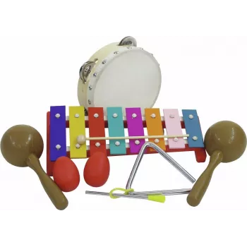 Dimavery Percussion-Set III ütőhangszerek többszínű 26056620