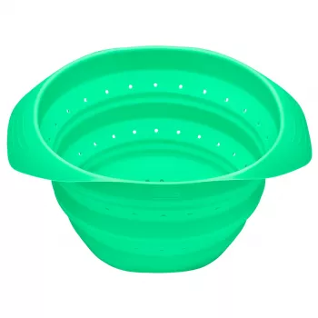 LURCH összecsukható szilikon szita 24 cm zöld 210285