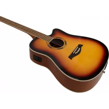 DIMAVERY DR-520 dreadnought akusztikus gitár, Sunburst 26231274