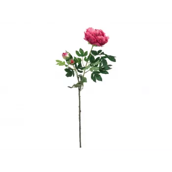 EUROPALMS prémium bazsarózsaág műnövény, magenta, 100 cm 82530221