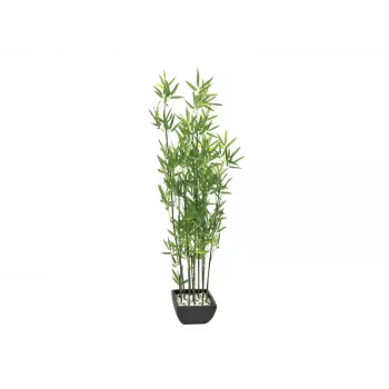 EUROPALMS műbambusz dekoratív tálban, 120cm 82509261