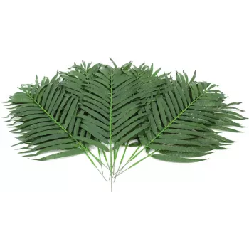 EUROPALMS mű kókuszpálma levél, 80 cm, 12 darabos készlet 82509895