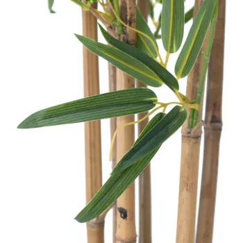 EUROPALMS Bambus deluxe, műbambusz növény, 120cm (82509165)