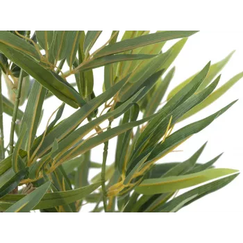 EUROPALMS Bambus deluxe, műbambusz növény, 120cm (82509165)