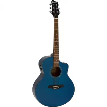 DIMAVERY STW-50 Western Guitar, Blue 26245088