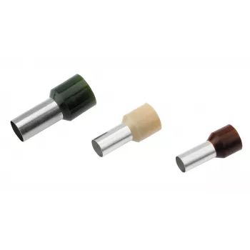 Cimco 187101 érvéghüvely 0,14 mm² részben szigetelt barna 100 darab