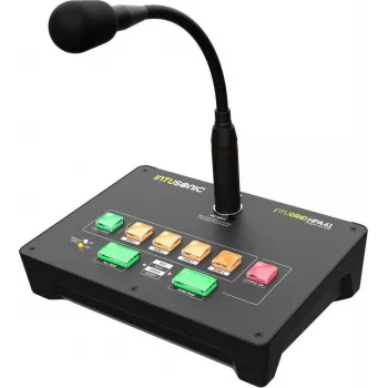 INTUSONIC HPA41 4 zónás paging mikrofonállomás 12604192