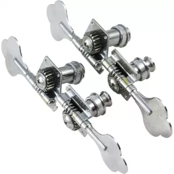 DIMAVERY mechanikák JB stílusú elektromos basszusgitárokhoz (4 darabos készlet, króm) 26300212
