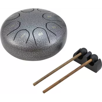 DIMAVERY TD-8 acél nyelves dob, ezüst (26058339)