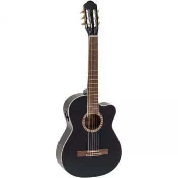 DIMAVERY CN-600E Classical Guitar, Black 26235007