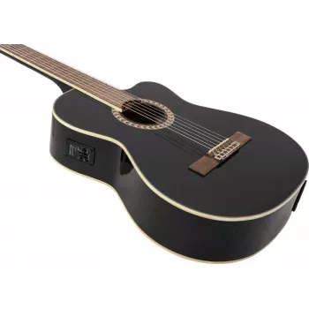 DIMAVERY CN-600E Classical Guitar, Black 26235007