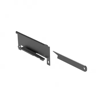 Kindermann fali tartó CablePort Desk² 60-hoz, fekete acél 5002000602