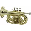DIMAVERY TP-300 Bb zsebtrombita, aranylakk 26503720