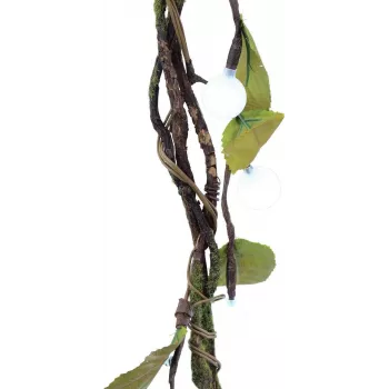 EUROPALMS tőzegmirtusz-füzér LED-ekkel, fehér, 180 cm 83330308