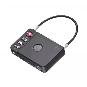 TROIKA TSA számkombinációs bőröndzár TRACK & FIND LOCK (LOK26/BK) – fekete