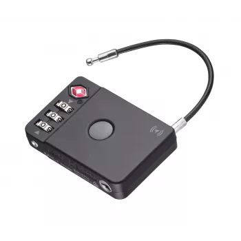 TROIKA TSA számkombinációs bőröndzár TRACK & FIND LOCK (LOK26/BK) – fekete
