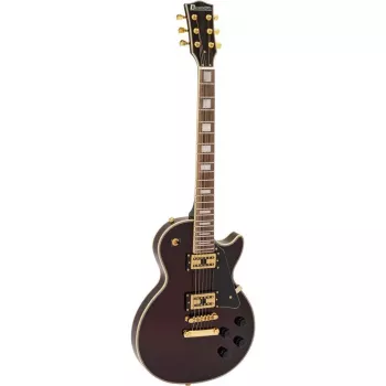 DIMAVERY LP-700 Electric Guitar, Burgundy 26219386