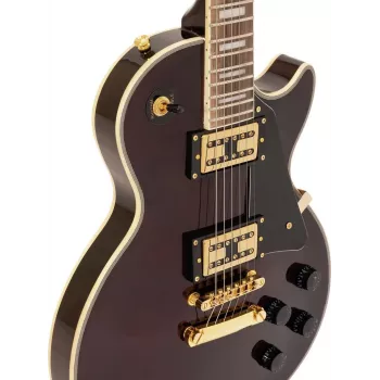 DIMAVERY LP-700 Electric Guitar, Burgundy 26219386
