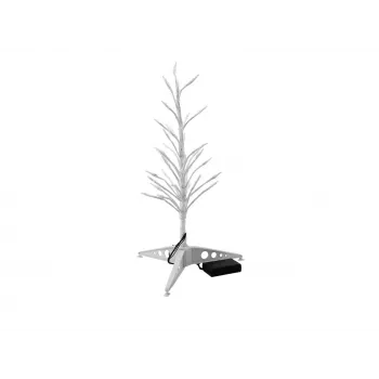 EUROPALMS design fa meleg fehér LED-ekkel 40 cm elemes működés (83330330)