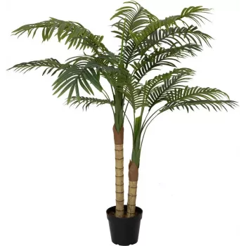 EUROPALMS Areca-pálma, 2 törzsű, műnövény, 120 cm (82509410)