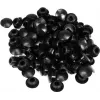 ZUBEHÖR szilikon tömítősapka 8,5 mm fekete, 100 darab 60112480