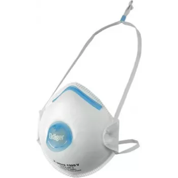 Dräger X-plore 1320 FFP2 V NRD részecskeszűrő légzésvédő maszk szeleppel (10 darabos csomag) (3951214)