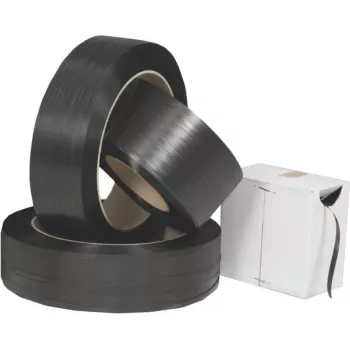 Banholzer & Wenz PP átkötőszalag kis tekercses csomag 12,7 mm, 4 tekercs x 700 m, 62 mm mag (30311)