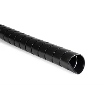 HellermannTyton SPF-35-PP-BK spirálcső, polipropilén, fekete, 30-200 mm köteg, 25 m 162-20350