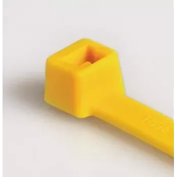 HellermannTyton T30R sárga kábelkötöző 150 x 3,6 mm, PA66, 100 darab (116-01814)