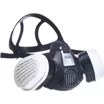 Dräger X-plore 3300 félmaszk légzésvédő szett 2 A1B1E1K1P3 kombinált szűrővel R57794