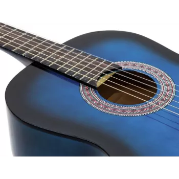DIMAVERY AC-303 Classical Guitar, Blueburst 26241007