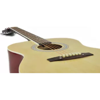 DIMAVERY AW-303 Acoustic Guitar Natural 26242009