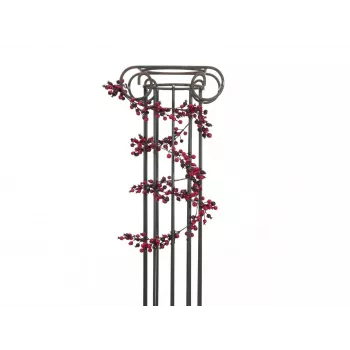 EUROPALMS mű vegyes bogyós füzér, 180 cm, piros 83500501