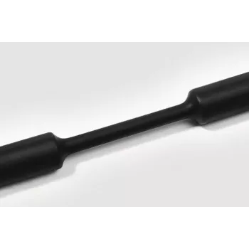 HellermannTyton TREDUX-6/2 PO-X BK 15 Heat Shrink Tubing, 3:1, 6mm to 2mm, Black, 1m
