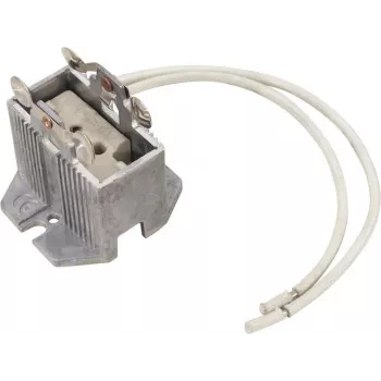 OMNILUX GX-9.5 & GY-9.5 lámpafoglalat, kerámia, 250V/10A, csavarozható rögzítés 9450030C