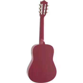 Dimavery AC-303 Classical Guitar 1/2 Pink with Gig Bag