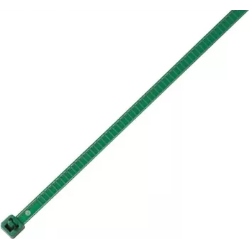 HellermannTyton LR55 újrafelhasználható kábelkötöző 195 x 4,7 mm zöld 25-ös csomag 115-00005