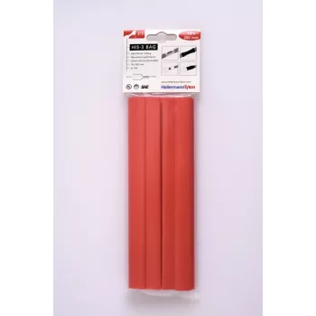 HELLERMANNTYTON HIS-3 Heat Shrink Tubing Set, 3:1, 12 mm / 4 mm, Red 308-31211