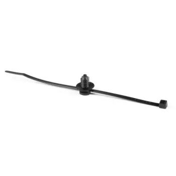 HellermannTyton T50RFT5-MC5-BK-D1 kábelkötöző 200x4,6 mm fekete 500 darab 156-00025