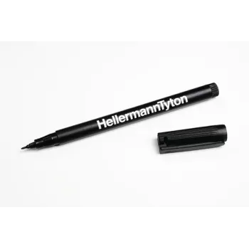 HellermannTyton 500-50820 állandó marker fekete kerek hegy 2 darab