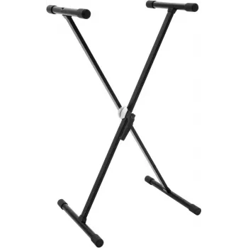 Dimavery SVT-1 keyboard állvány X-keret szorítózáras magasságállítható 20 kg teherbírás fekete