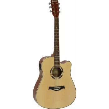DIMAVERY DR-520 Dreadnought Acoustic Guitar, Natural 26231272