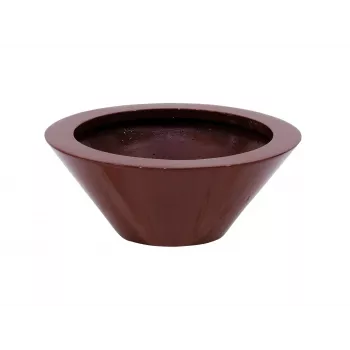 EUROPALMS Leichtsin Bowl-15 piros fényes dekoratív tál 83011823