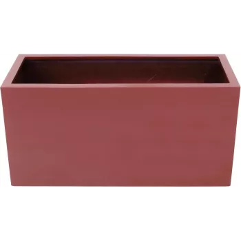 EUROPALMS Leichtsin Cube-50 piros magasfényű dekoratív kocka polisztirolból 50 cm 83011873