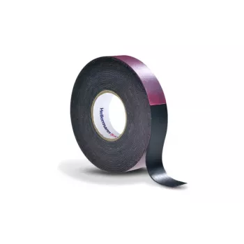 HellermannTyton HTAPE-POWER600-38x6.7-NR-BK (6.7) önhegedő elektromos szigetelőszalag, 6,7 m x 38 mm, fekete 711-10201