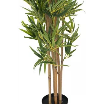 EUROPALMS Bambus deluxe, műnövény, 180cm (82509167) - mű bambusznövény