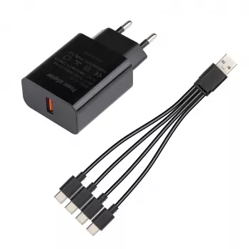 Midland Albrecht 4-es USB-töltőkábel Albrecht Multicom 2-höz (29935)