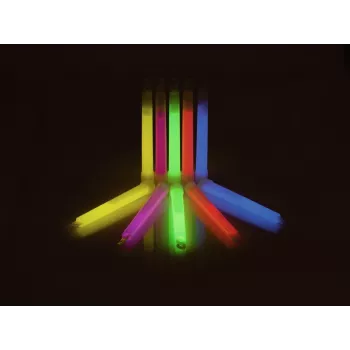 EUROPALMS Glow Stick narancssárga 15 cm 12 darabos csomag kémiai fény 51111102